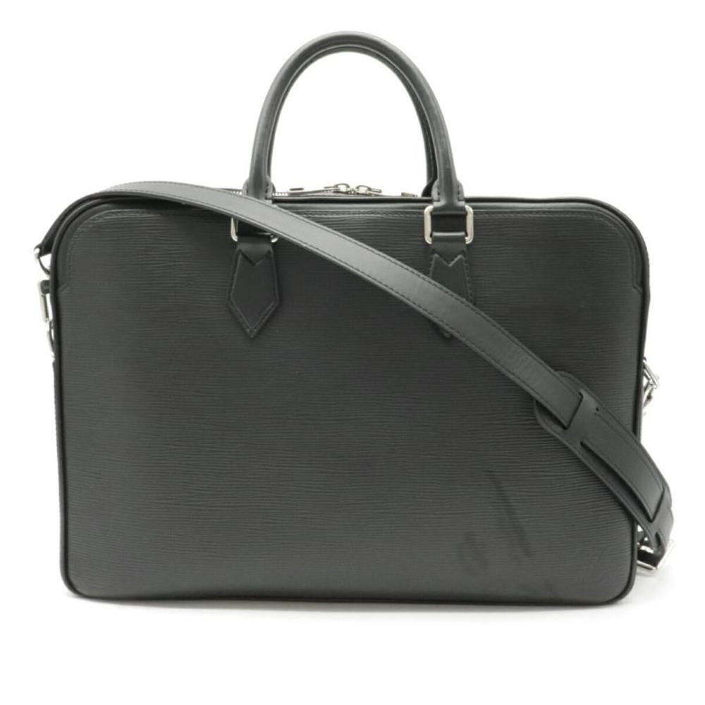 Louis Vuitton Epi Dandy Briefcase Document Bag Business Bag MM Noir